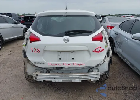 2020 Nissan Kicks S Xtronic Cvt из США, поврежденный, VIN 3N1CP5BV8LL528927